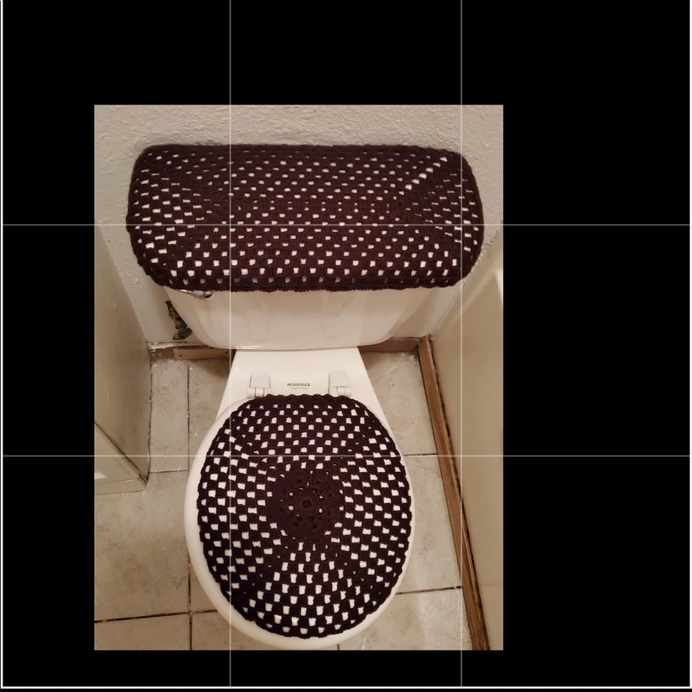 Crochet Bathroom set